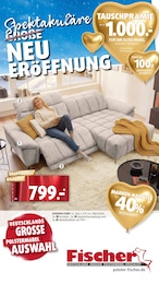 Polstermöbel Fischer Prospekt für Erlangen mit 31 Seiten Polstermöbel Fischer Prospekt für Erlangen: "Spektakuläre Neueröffnung", 31 Seiten, 11.01.2026 - 18.01.2026