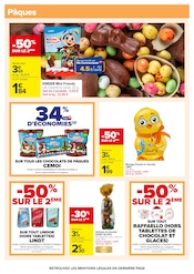 Promos Kinder dans le catalogue "Carrefour" de Carrefour à la page 37