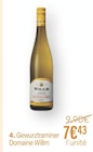 Gewurztraminer - Domaine Willm dans le catalogue Monoprix