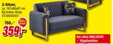 Aktuelles 2-Sitzer Sofa Angebot bei Opti-Megastore in Karlsruhe ab 359,00 €