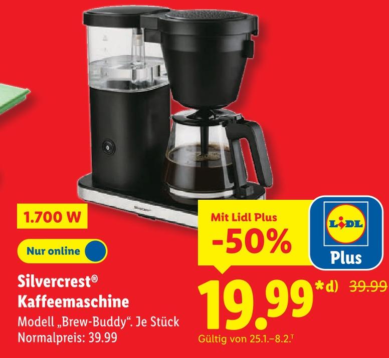 Kaffeemaschine Modell 'Brew-Buddy'