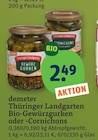 Bio-Gewürzgurken oder -Cornichons bei tegut im Laufach Prospekt für 2,49 €