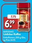 Löslicher Kaffee im ALDI SÜD Prospekt Löslicher Kaffee von Barissimo im aktuellen ALDI SÜD Prospekt für 6,99 €