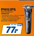 Herrenrasierer S5885/25 im Angebot bei expert in Brühl Herrenrasierer S5885/25 Angebote von PHILIPS bei expert Brühl für 77,00 €