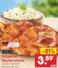 Schweine-Nackensteaks im Angebot bei Netto Marken-Discount in Leonberg Schweine-Nackensteaks Angebote bei Netto Marken-Discount Leonberg für 3,89 €