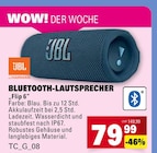 Bluetooth-Lautsprecher Flip 6 im Angebot bei Marktkauf in Reutlingen Bluetooth-Lautsprecher Flip 6 Angebote von JBL bei Marktkauf Reutlingen für 79,99 €