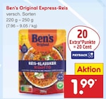 Express-Reis bei Netto Marken-Discount im Hohen Neuendorf Prospekt für 1,99 €