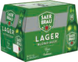 Bière blonde 5 % vol. - SAER BRAU en promo chez Carrefour Palaiseau à 9,98 €