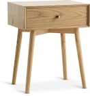 JYSK Nachttisch HOKKSUND 1 Schublade Eiche natur von Royal Oak im aktuellen JYSK Prospekt für 45,00 €