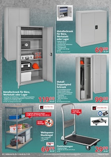 Metallschrank Angebot im Selgros Prospekt, gültig von 20.11.2025 bis 26.11.2025 Metallschrank Angebot im aktuellen Selgros Prospekt auf Seite 22