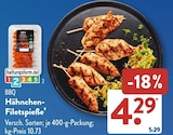 BBQ Hähnchen-Filetspieße bei ALDI SÜD im Oberboihingen Prospekt für 4,29 €