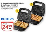 Sandwichmaker HD2331/90 Angebote von Philips bei GLOBUS Kempen für 24,99 €