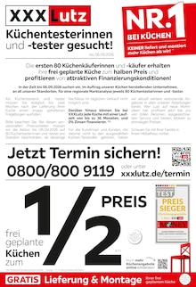 XXXLutz Prospekt NR.1 BEI KÜCHEN mit  Seiten in Schäftlarn und Umgebung