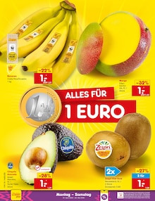 Bananen im Netto Marken-Discount Prospekt "Aktuelle Angebote" mit 69 Seiten (Bottrop)