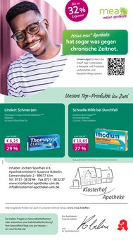 Aktueller mea - meine apotheke Prospekt "Unsere Juni-Angebote" für Ulm Aktueller mea - meine apotheke Prospekt für Ulm mit Seiten