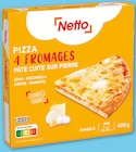 Pizza Surgelée 4 Fromages - NETTO - Netto Pizza Surgelée 4 Fromages - NETTO à 1,81 € dans le catalogue Netto