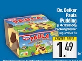 Paula Pudding von Dr. Oetker im aktuellen EDEKA Prospekt für 1,49 €