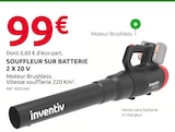 Promo Souffleur sur batterie 2 x 20 v à 99,00 € dans le catalogue Mr. Bricolage à Ajaccio