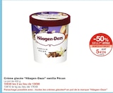 Crème glacée vanilla Pécan - Häagen-Dazs à 5,24 € dans le catalogue Monoprix