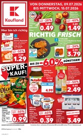 Aktueller Kaufland Supermarkt Prospekt in Bornhöved und Umgebung, "Hier bin ich richtig" mit 52 Seiten, 09.07.2026 - 15.07.2026