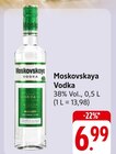 Vodka Angebote von Moskovskaya bei EDEKA Pforzheim für 6,99 €