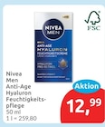 Men Anti-Age Hyaluron Feuchtigkeitspflege im Angebot bei budni in Seevetal Men Anti-Age Hyaluron Feuchtigkeitspflege Angebote von Nivea bei budni Seevetal für 12,99 €