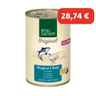 REAL NATURE Adult thon et poulet à l’huile de lin 6x400 g à 28,74 € dans le catalogue Maxi Zoo