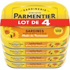 Sardines - PARMENTIER - Carrefour à Créteil Sardines - PARMENTIER en promo chez Carrefour Créteil à 6,60 €