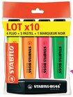 10 surligneurs Boss Original - STABILO - Intermarché Super 10 surligneurs Boss Original - STABILO à 5,18 € dans le catalogue Intermarché Super