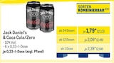 Jack Daniel‘s & Cola/Cola Zero für 2,13 € bei Metro im Angebot Jack Daniel‘s & Cola/Cola Zero im aktuellen Metro Prospekt