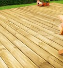 Terrassendiele "Kiefer" Angebote von Mr. Gardener bei Hagebaumarkt Germering für 2,99 €