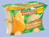 DESSERT FRUITÉ AVEC MORCEAUX POIRE OFFRE DÉCOUVERTE - ANDROS en promo chez Intermarché DESSERT FRUITÉ AVEC MORCEAUX POIRE OFFRE DÉCOUVERTE - ANDROS dans le catalogue Intermarché