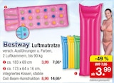 Luftmatratze im Angebot bei Zimmermann in Nordhorn Luftmatratze Angebote von Bestway bei Zimmermann Nordhorn für 3,99 €