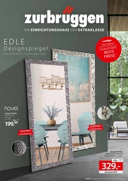 Zurbrüggen Prospekt: Edle Designspiegel!, 20 Seiten, 18.03.2023 - 31.05.2023