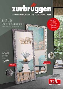 Aktueller Zurbrüggen Prospekt "Edle Designspiegel!" mit 20 Seiten