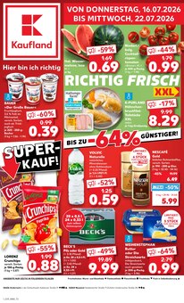Volvic im aktuellen Kaufland Prospekt (Neuwied) Volvic im Kaufland Prospekt "Hier bin ich richtig" mit 65 Seiten (Neuwied)