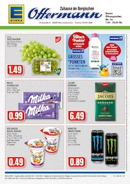 EDEKA Prospekt für Burscheid mit 4 Seiten EDEKA Prospekt "Aktuelle Angebote" für Burscheid, 4 Seiten, 03.08.2026 - 08.08.2026