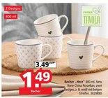 Becher Herz Angebote von Prima Tavola bei Segmüller Hürth für 1,49 €