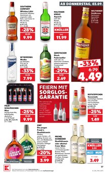 Vodka im aktuellen Kaufland Prospekt (Magdeburg) Vodka im Kaufland Prospekt "Hier bin ich richtig" mit 60 Seiten (Magdeburg)