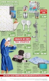 Duschvorhang im Kaufland Prospekt in Brandenburg Aktueller Kaufland Prospekt mit Duschvorhang, "Aktuelle Angebote", Seite 34
