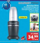 Nutrition Mixer Angebote von GOURMETmaxx bei Marktkauf Hof für 34,99 €