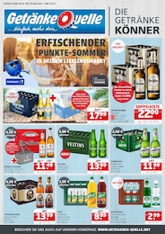 Aktueller Getränke Quelle Weydringer Getränkemärkte Prospekt für Laatzen: Aktuelle Angebote mit 4} Seiten, 29.07.2024 - 10.08.2024