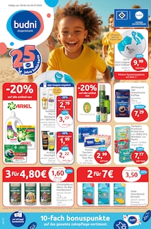 Pampers Angebot im aktuellen budni Prospekt auf Seite 1