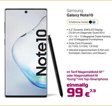 Galaxy Note10 + Tarif MagentaMobil M oder MagentaMobil M Young bei Becker Kommunikationsservice in Bocholt Galaxy Note10 + Tarif MagentaMobil M oder MagentaMobil M Young im Angebot bei Becker Kommunikationsservice Bocholt für 99,00 €
