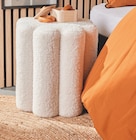 Pouf cannelé - TEDDY en promo chez Maxi Bazar Clichy à 39,99 €