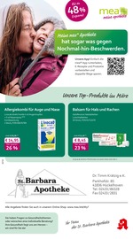 mea - meine apotheke Apotheken Prospekt der aktuellen Woche mit 4 Seiten, gültig von 01.03.2026 bis 31.03.2026, in Hückelhoven und Umgebung Aktueller mea - meine apotheke Apotheken Prospekt in Hückelhoven und Umgebung, "Unsere März-Angebote" mit 4 Seiten, 01.03.2026 - 31.03.2026