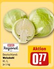 Aktuelle Gemüse Angebote bei REWE in Koblenz Aktuelles Weisskohl Angebot bei REWE in Koblenz ab 0,77 €