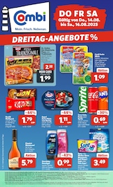 Aktueller combi Prospekt mit Wurst, "DREITAG-ANGEBOTE", Seite 1
