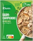 Fix Rahm-Champignons im Angebot bei REWE in Halle Fix Rahm-Champignons Angebote von Knorr bei REWE Halle für 0,49 €