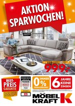Möbel Kraft Prospekt "Aktion Sparwochen!", 24 Seiten, für Halstenbek, 16.09.2019 - 15.10.2019 Möbel Kraft Prospekt "Aktion Sparwochen!", 24 Seiten, für Halstenbek, 16.09.2019 - 15.10.2019